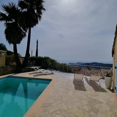 Mountain Beach With Panorama View & Private Pool & Sun Terrasse فيلة