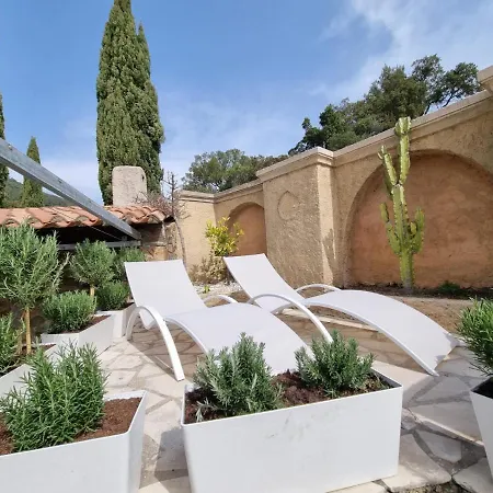 Mountain Beach With Panorama View & Private Pool & Sun Terrasse * Cavalaire-sur-Mer