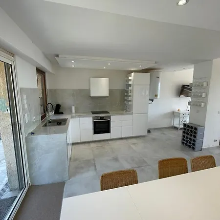 Mountain Beach With Panorama View & Private Pool & Sun Terrasse Villa