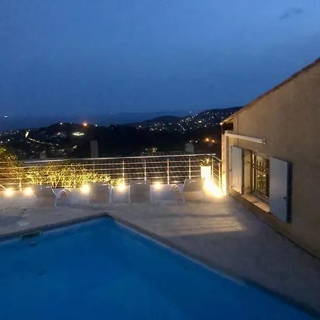 Mountain Beach With Panorama View & Private Pool & Sun Terrasse Villa Cavalaire-sur-Mer